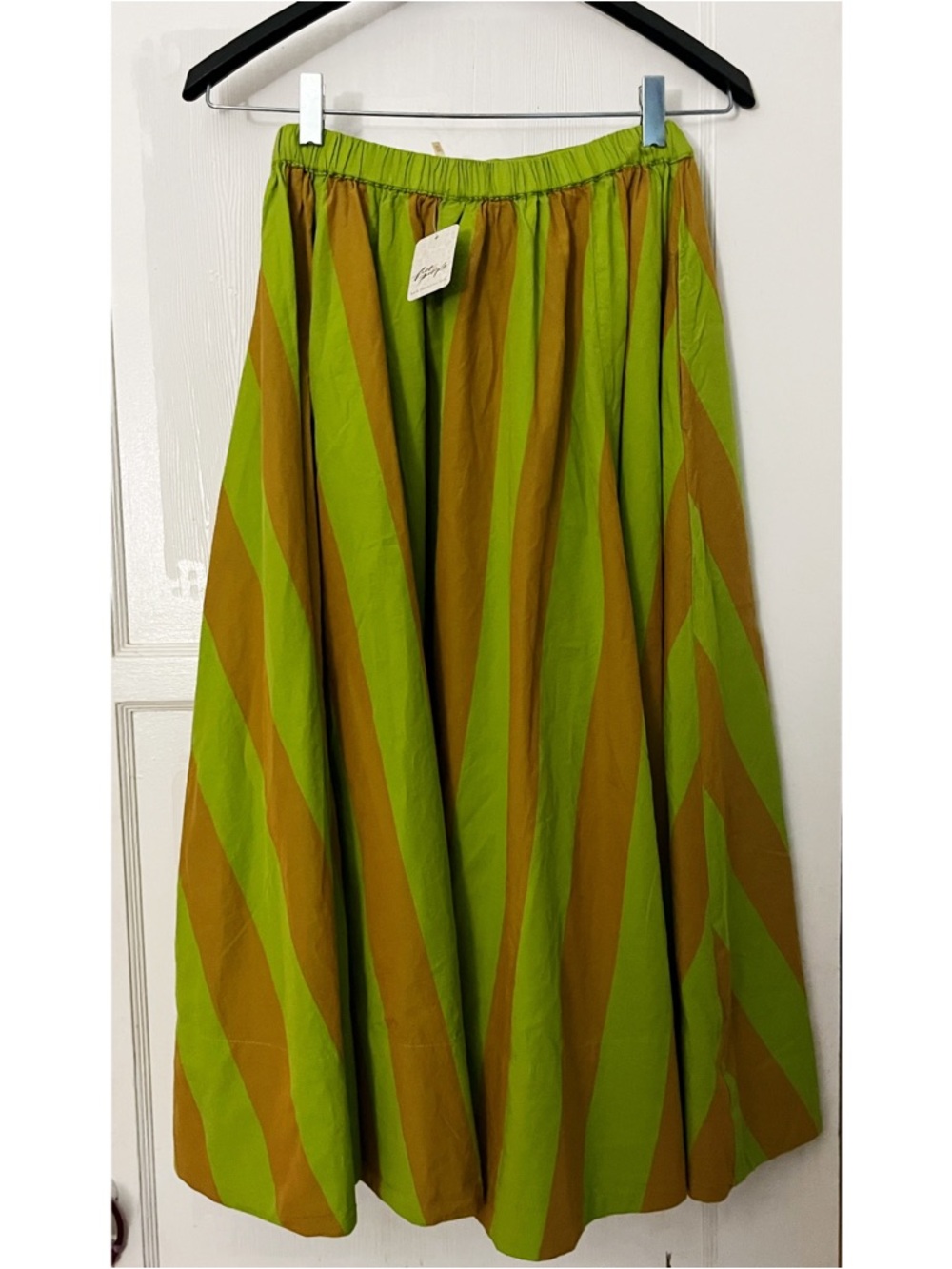 Free People - Lowen Striped Midi Skirt - Picture 4 of 5